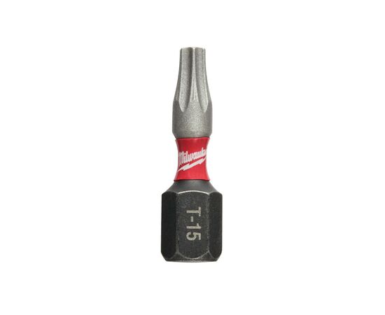 Набор бит Milwaukee SHOCKWAVE, TX15, 25мм, 2шт (4932430872), изображение 2 Набор бит Milwaukee SHOCKWAVE, TX15, 25мм, 2шт (4932430872), изображение 2