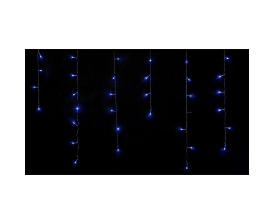 Гирлянда Delux ICICLE С 100 LED 3,2x0,7m синий/прозрачный IP20 (90015253), изображение 2 Гирлянда Delux ICICLE С 100 LED 3,2x0,7m синий/прозрачный IP20 (90015253), изображение 2