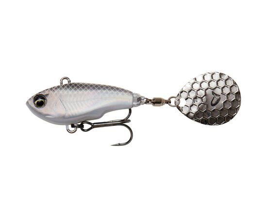 Блесна Savage Gear Fat Tail Spin 65mm 16.0g White Silver (1854.11.70)