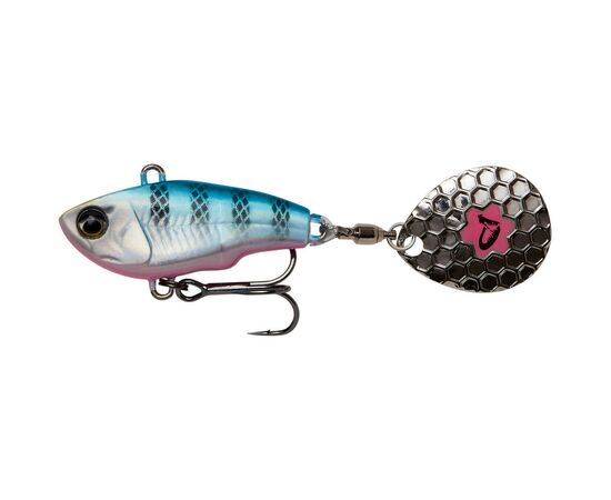 Блесна Savage Gear Fat Tail Spin 80mm 24.0g Blue Silver Pink (1854.11.79)