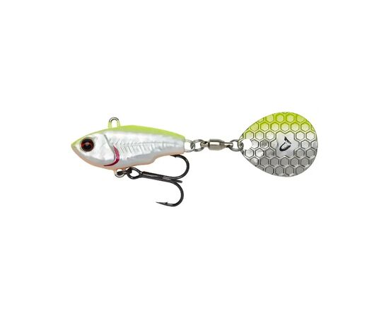 Блесна Savage Gear Fat Tail Spin 80mm 24.0g Lemon Back Flash (1854.44.58)