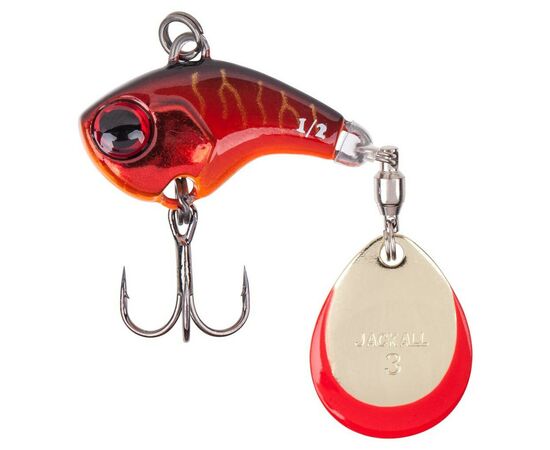 Блесна Jackall Deracoup 3/8oz (10.5g) HL Red Tiger (1699.21.86)