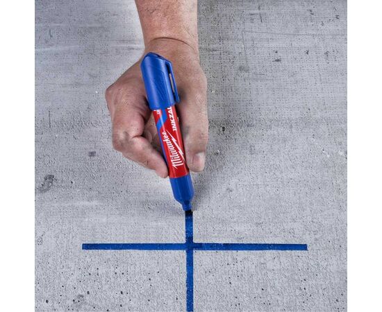 Маркер Milwaukee для стройплощадки INKZALL, крупный (L), синий (4932471557), изображение 3