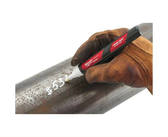 Маркер Milwaukee на основе жидкой краски INKZALL Белый - LP (48223711), изображение 6