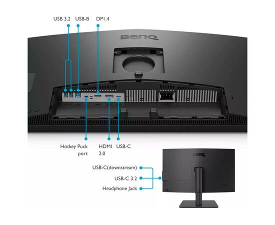 Монитор BenQ PD2706U, изображение 7 Монитор BenQ PD2706U, изображение 7