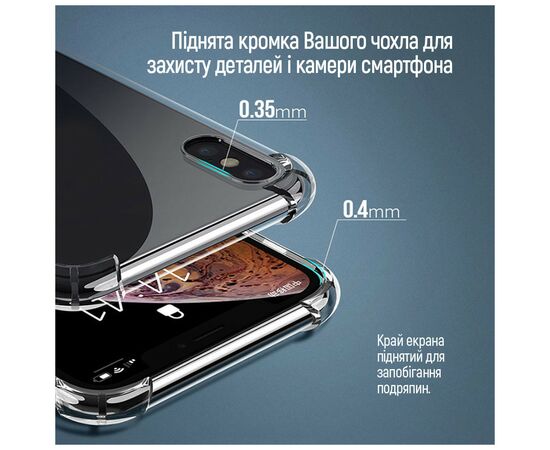 Чехол для мобильного телефона ColorWay TPU AntiShock Samsung Galaxy A05s Clear (CW-CTASSGA057), изображение 3 Чехол для мобильного телефона ColorWay TPU AntiShock Samsung Galaxy A05s Clear (CW-CTASSGA057), изображение 3
