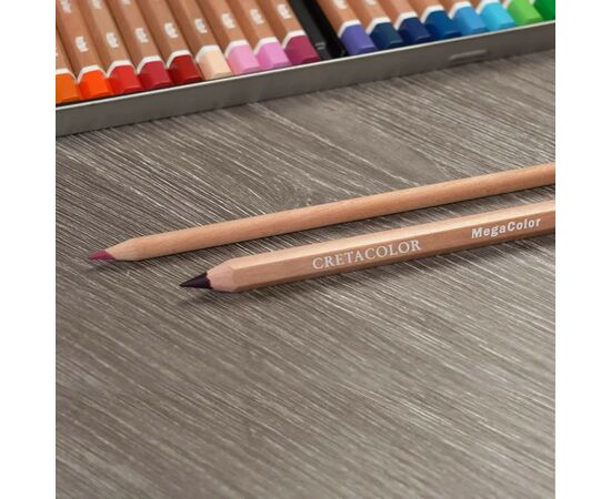 Карандаши цветные Cretacolor Megacolor 36 цветов (9014400290894), изображение 4 Карандаши цветные Cretacolor Megacolor 36 цветов (9014400290894), изображение 4