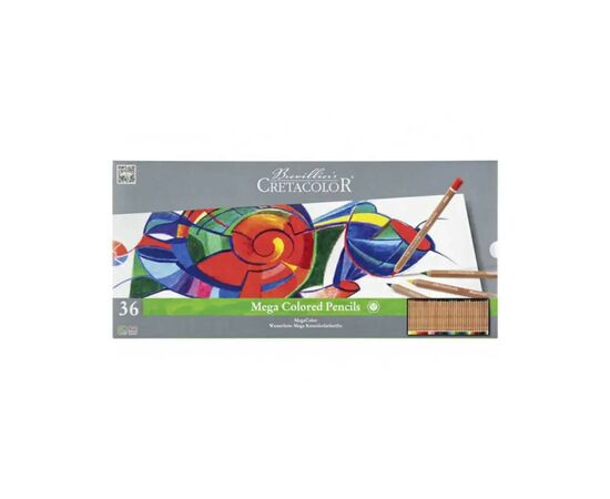 Карандаши цветные Cretacolor Megacolor 36 цветов (9014400290894)