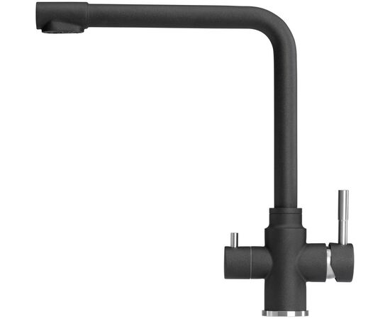 Смеситель GRANADO Badalona Black Shine (gz0401), изображение 2 Смеситель GRANADO Badalona Black Shine (gz0401), изображение 2