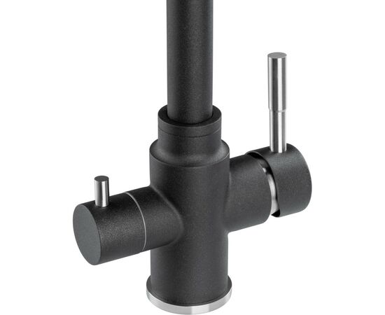 Смеситель GRANADO Badalona Black Shine (gz0401), изображение 3 Смеситель GRANADO Badalona Black Shine (gz0401), изображение 3