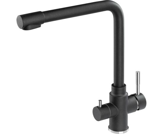 Смеситель GRANADO Badalona LUX black shine (gz0401L)