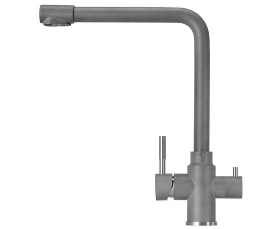 Смеситель GRANADO Badalona LUX grafito (gz0409L), изображение 2