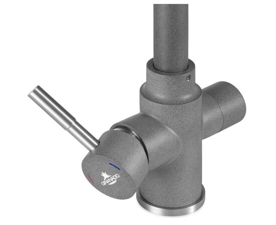 Смеситель GRANADO Badalona LUX grafito (gz0409L), изображение 4