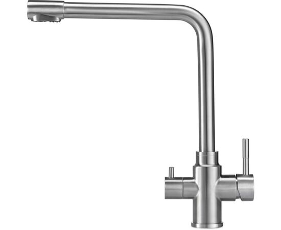 Смеситель GRANADO Badalona LUX inox (gz0407L), изображение 2 Смеситель GRANADO Badalona LUX inox (gz0407L), изображение 2