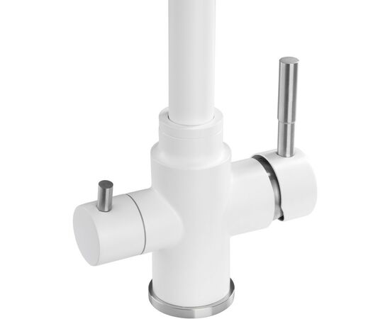 Смеситель GRANADO Badalona White (gz0405), изображение 3 Смеситель GRANADO Badalona White (gz0405), изображение 3