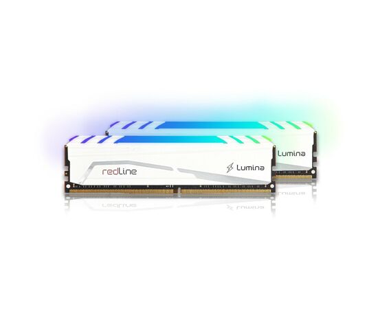 Модуль памяти для компьютера DDR5 32GB (2x16GB) 6000 MHz Redline RGB White Mushkin (MLB5C600AEEM16GX2), изображение 2 Модуль памяти для компьютера DDR5 32GB (2x16GB) 6000 MHz Redline RGB White Mushkin (MLB5C600AEEM16GX2), изображение 2