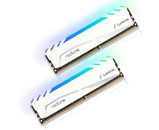 Модуль памяти для компьютера DDR5 32GB (2x16GB) 6400 MHz Redline RGB White Mushkin (MLB5C640A77P16GX2), изображение 4 Модуль памяти для компьютера DDR5 32GB (2x16GB) 6400 MHz Redline RGB White Mushkin (MLB5C640A77P16GX2), изображение 4