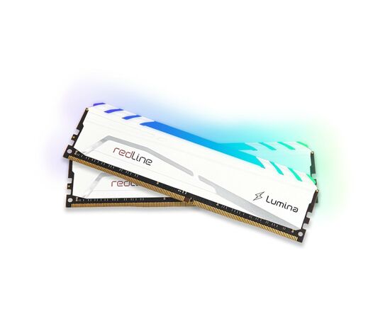 Модуль памяти для компьютера DDR5 32GB (2x16GB) 6400 MHz Redline RGB White Mushkin (MLB5C640A77P16GX2), изображение 5 Модуль памяти для компьютера DDR5 32GB (2x16GB) 6400 MHz Redline RGB White Mushkin (MLB5C640A77P16GX2), изображение 5