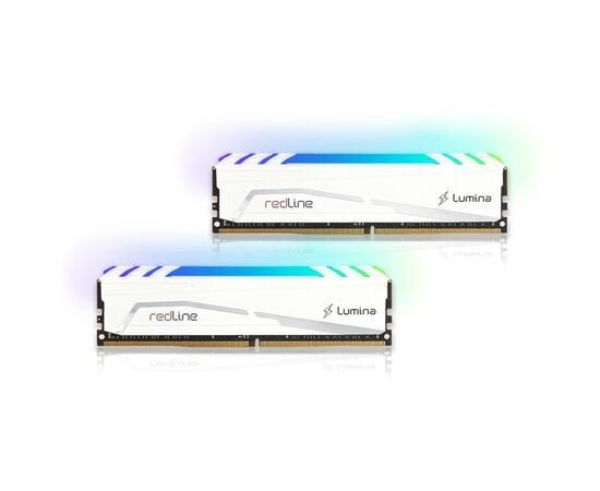Модуль памяти для компьютера DDR5 32GB (2x16GB) 6400 MHz Redline RGB White Mushkin (MLB5C640BGGP16GX2), изображение 3 Модуль памяти для компьютера DDR5 32GB (2x16GB) 6400 MHz Redline RGB White Mushkin (MLB5C640BGGP16GX2), изображение 3