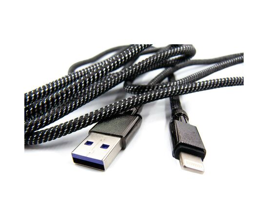 Дата кабель USB 3.0 AM to Lightning 1.0m 4A black Dengos (NTK-L-KPR-USB3-BLACK), изображение 4 Дата кабель USB 3.0 AM to Lightning 1.0m 4A black Dengos (NTK-L-KPR-USB3-BLACK), изображение 4