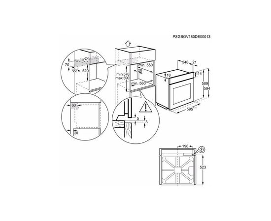 Духовой шкаф Electrolux EOD6C77H, изображение 10 Духовой шкаф Electrolux EOD6C77H, изображение 10
