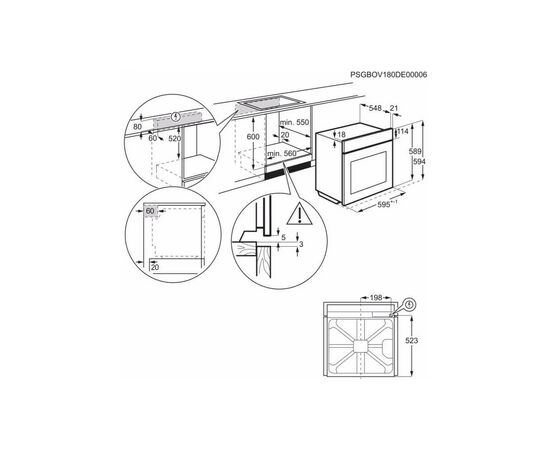 Духовой шкаф Electrolux EOD6C77H, изображение 9 Духовой шкаф Electrolux EOD6C77H, изображение 9