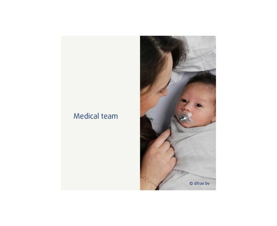 Пустышка Difrax Dental Newborn, 0+ міс (796 Popcorn), изображение 4 Пустышка Difrax Dental Newborn, 0+ міс (796 Popcorn), изображение 4