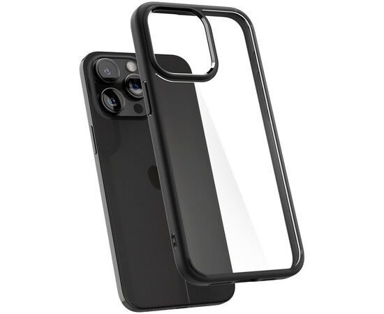 Чехол для мобильного телефона Spigen Apple iPhone 15 Pro Ultra Hybrid Matte Black (ACS06713), изображение 8 Чехол для мобильного телефона Spigen Apple iPhone 15 Pro Ultra Hybrid Matte Black (ACS06713), изображение 8