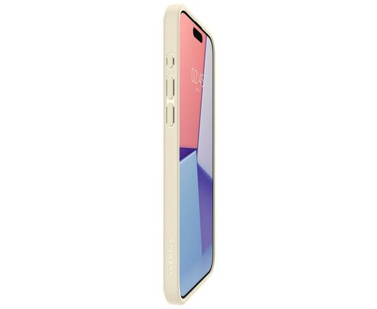 Чехол для мобильного телефона Spigen Apple iPhone 15 Pro Ultra Hybrid Mute Beige (ACS06712), изображение 4 Чехол для мобильного телефона Spigen Apple iPhone 15 Pro Ultra Hybrid Mute Beige (ACS06712), изображение 4