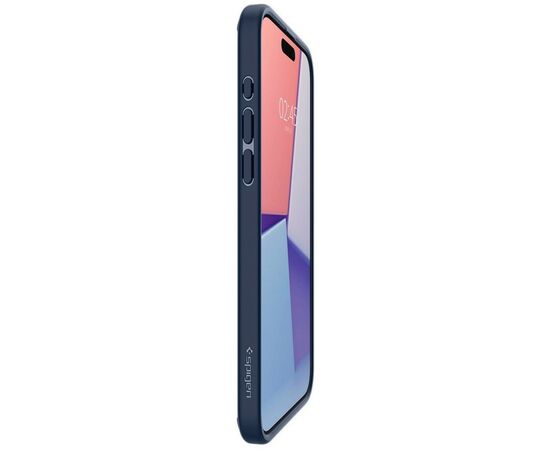 Чехол для мобильного телефона Spigen Apple iPhone 15 Pro Ultra Hybrid Navy Blue (ACS06711), изображение 4 Чехол для мобильного телефона Spigen Apple iPhone 15 Pro Ultra Hybrid Navy Blue (ACS06711), изображение 4