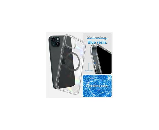 Чехол для мобильного телефона Spigen Apple iPhone 15 Ultra Hybrid MagFit Black (ACS06803), изображение 6 Чехол для мобильного телефона Spigen Apple iPhone 15 Ultra Hybrid MagFit Black (ACS06803), изображение 6
