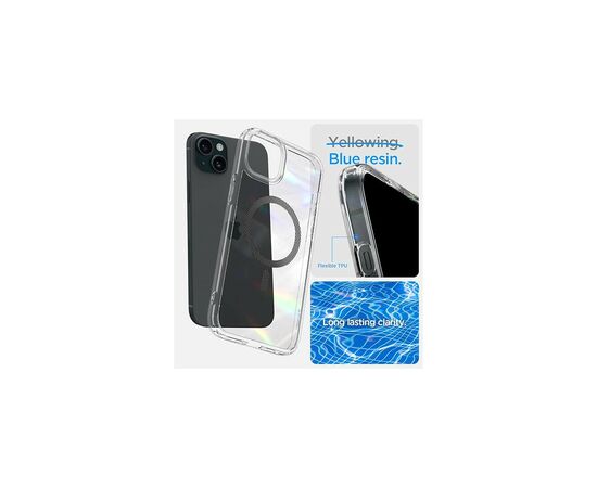 Чехол для мобильного телефона Spigen Apple iPhone 15 Ultra Hybrid MagFit Carbon Fiber (ACS06805), изображение 6 Чехол для мобильного телефона Spigen Apple iPhone 15 Ultra Hybrid MagFit Carbon Fiber (ACS06805), изображение 6