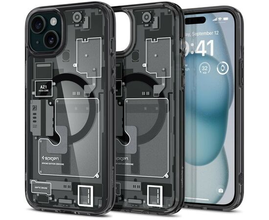 Чехол для мобильного телефона Spigen Apple iPhone 15 Ultra Hybrid MagFit Zero One (ACS06806), изображение 2