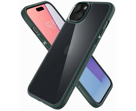 Чехол для мобильного телефона Spigen Apple iPhone 15 Ultra Hybrid Frost Green (ACS06798), изображение 3 Чехол для мобильного телефона Spigen Apple iPhone 15 Ultra Hybrid Frost Green (ACS06798), изображение 3