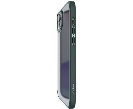 Чехол для мобильного телефона Spigen Apple iPhone 15 Ultra Hybrid Frost Green (ACS06798), изображение 8 Чехол для мобильного телефона Spigen Apple iPhone 15 Ultra Hybrid Frost Green (ACS06798), изображение 8