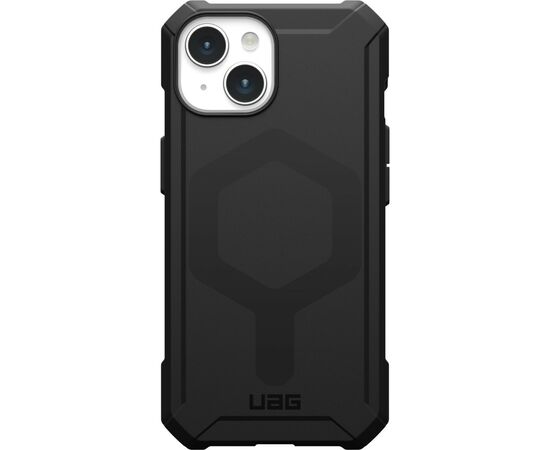 Чехол для мобильного телефона UAG Apple iPhone 15 Essential Armor Magsafe Black (114288114040)