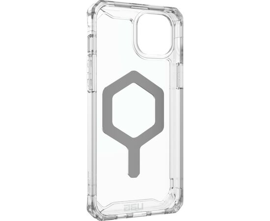 Чехол для мобильного телефона UAG Apple Iphone 15 Plus Plyo Magsafe Ice/Silver (114314114333), изображение 6 Чехол для мобильного телефона UAG Apple Iphone 15 Plus Plyo Magsafe Ice/Silver (114314114333), изображение 6