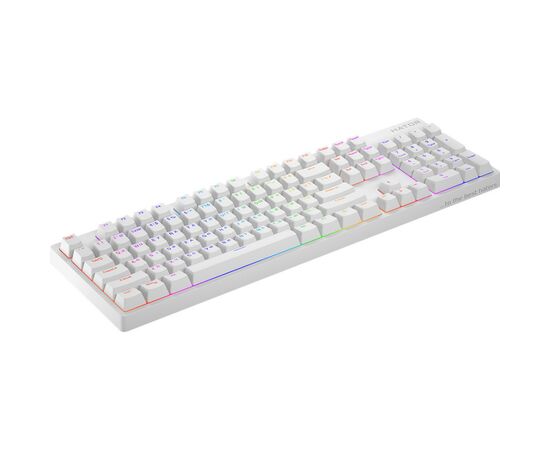 Клавиатура Hator Rockfall 2 Mecha Orange USB White (HTK-711), изображение 2 Клавиатура Hator Rockfall 2 Mecha Orange USB White (HTK-711), изображение 2