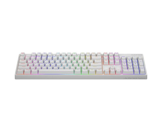 Клавиатура Hator Rockfall 2 Mecha Orange USB White (HTK-711), изображение 3 Клавиатура Hator Rockfall 2 Mecha Orange USB White (HTK-711), изображение 3
