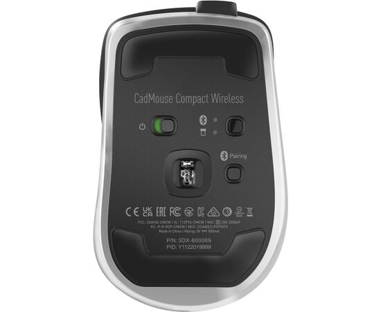 Мышка 3DConnexion CadMouse Compact Wireless (3DX-700118), изображение 5 Мышка 3DConnexion CadMouse Compact Wireless (3DX-700118), изображение 5