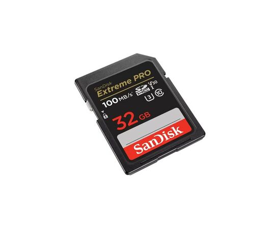 Карта памяти SanDisk 32GB SD class 10 UHS-I U3 V30 Extreme PRO (SDSDXXO-032G-GN4IN), изображение 3 Карта памяти SanDisk 32GB SD class 10 UHS-I U3 V30 Extreme PRO (SDSDXXO-032G-GN4IN), изображение 3