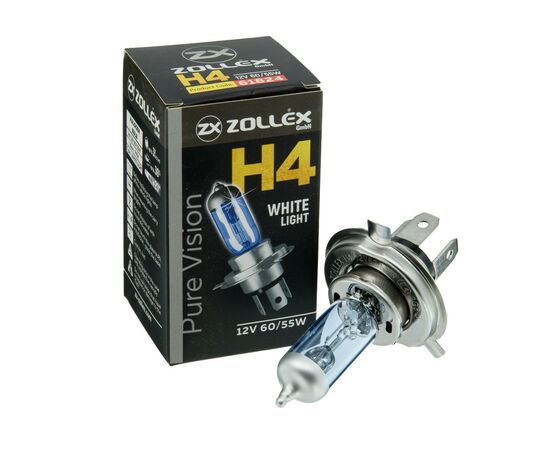 Автолампа Zollex H4 12V 60/55W Pure vision (2861824), изображение 2 Автолампа Zollex H4 12V 60/55W Pure vision (2861824), изображение 2