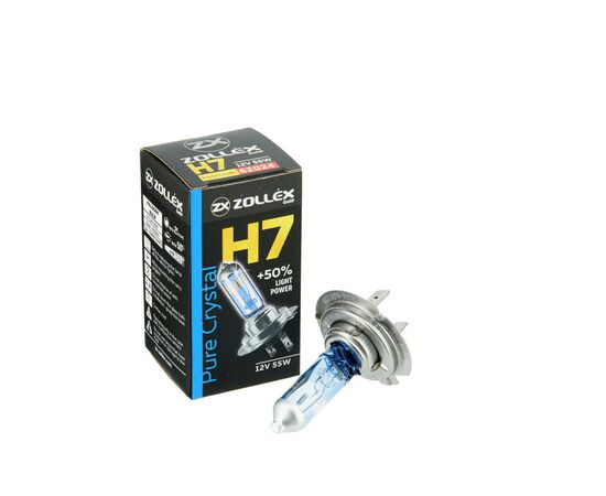 Автолампа Zollex H7 12V 55W Pure crystal (2862024), изображение 2 Автолампа Zollex H7 12V 55W Pure crystal (2862024), изображение 2