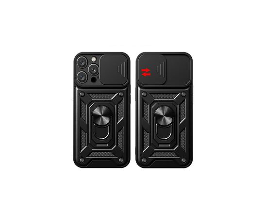 Чохол до мобільного телефона BeCover Military Apple iPhone 15 Pro Black (709953), зображення 2