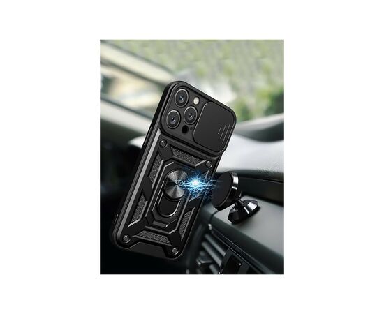 Чохол до мобільного телефона BeCover Military Apple iPhone 15 Pro Black (709953), зображення 5