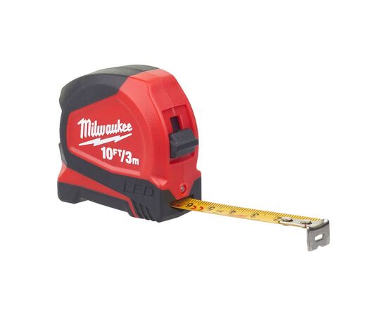 Рулетка Milwaukee с подсветкой 3 м (48226602)