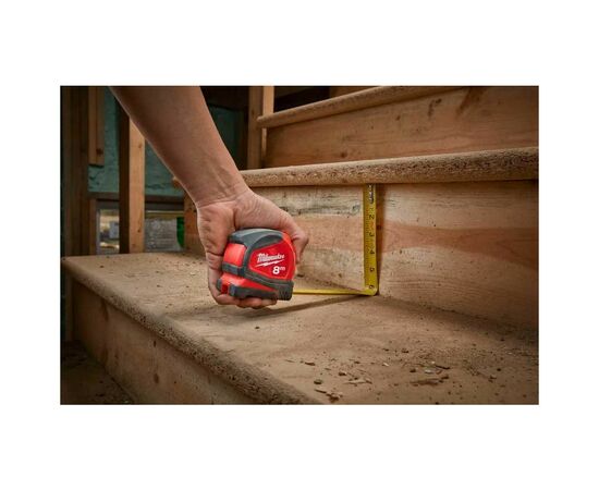 Рулетка Milwaukee Pro Compact 8м, 25мм (4932459594), изображение 9
