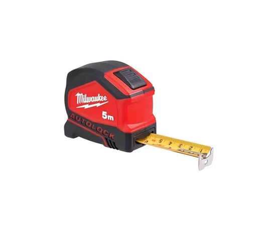 Рулетка Milwaukee Tape Measure Autolock 5м (4932464663), зображення 2 Рулетка Milwaukee Tape Measure Autolock 5м (4932464663), зображення 2