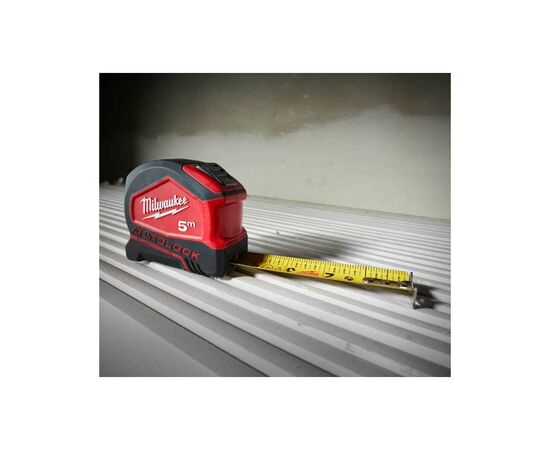 Рулетка Milwaukee Tape Measure Autolock 5м (4932464663), зображення 4 Рулетка Milwaukee Tape Measure Autolock 5м (4932464663), зображення 4