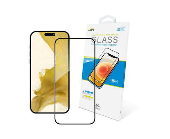 Стекло защитное Global Full Glue Apple iPhone 15 Plus (1283126575327), изображение 2 Стекло защитное Global Full Glue Apple iPhone 15 Plus (1283126575327), изображение 2